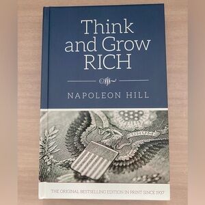 Think and Grow Rich Book by Napoleon Hill Hardcover
